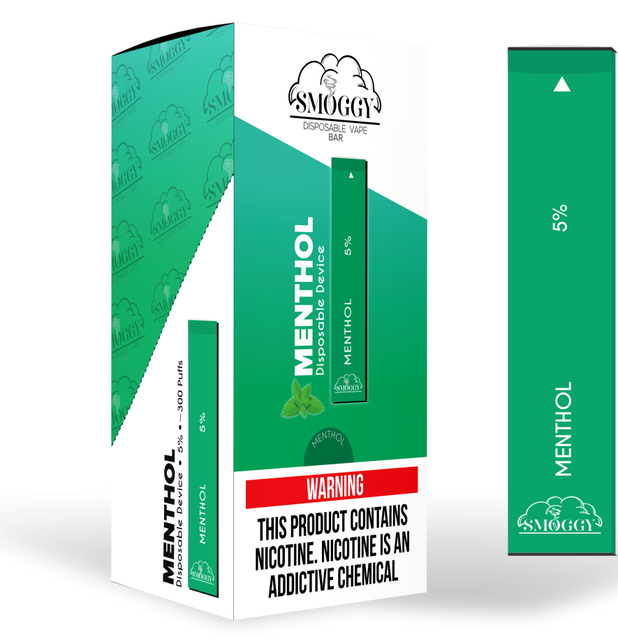 MENTHOL - 10 SMOGGY BAR - Smoggy-bar