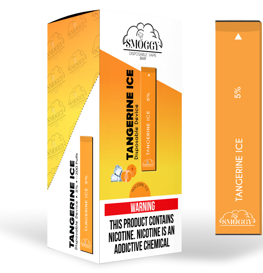TANGERINE ICE - 10 SMOGGY BAR - Smoggy-bar